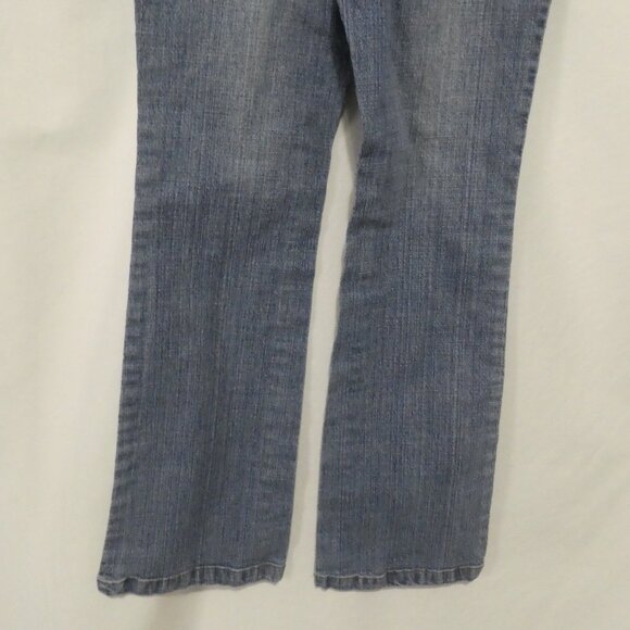 LONDON BLUES - Petites | 4P | Bootcut Jeans | Studded Waist | *Missing Button - Picture 13 of 16